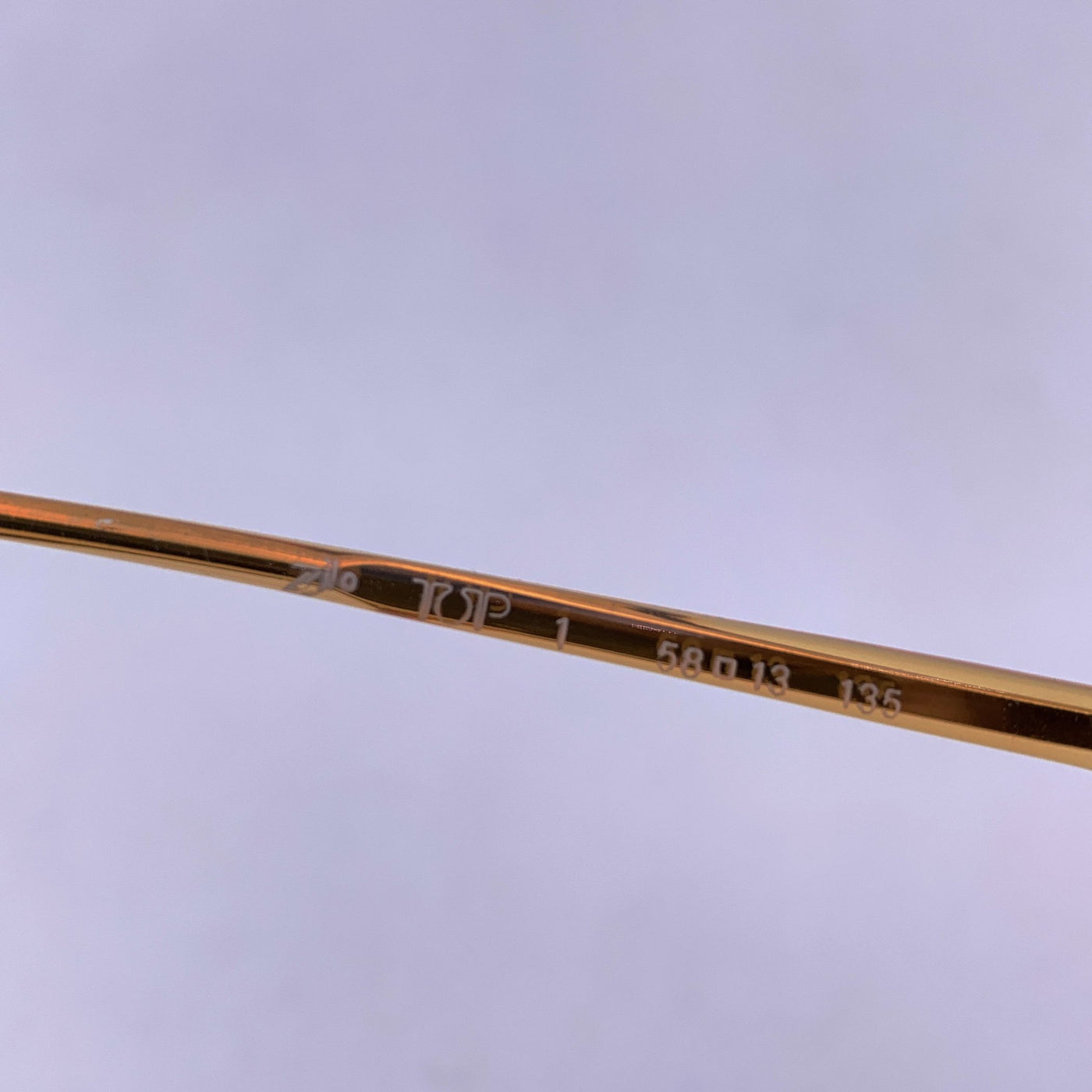 Lozza Vintage Square Sunglasses Mod. Zilo Top 1 58/13 135mm