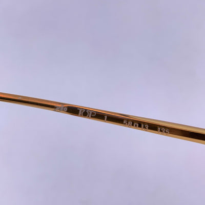 Lozza Vintage Square Sunglasses Mod. Zilo Top 1 58/13 135mm