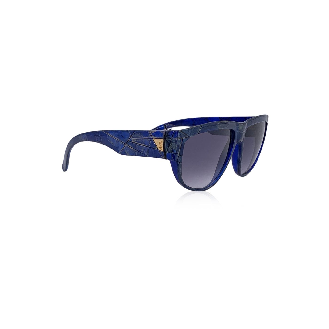 Yves Saint Laurent Vintage Blue Marrakech Sunglasses 58/12 140mm