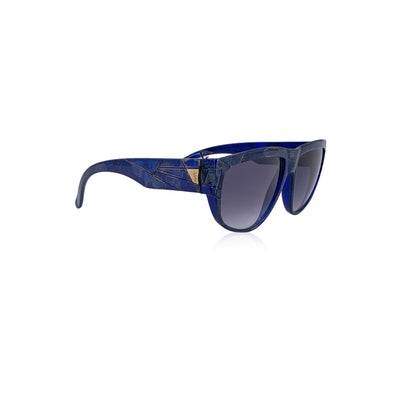 Yves Saint Laurent Vintage Blue Marrakech Sunglasses 58/12 140mm