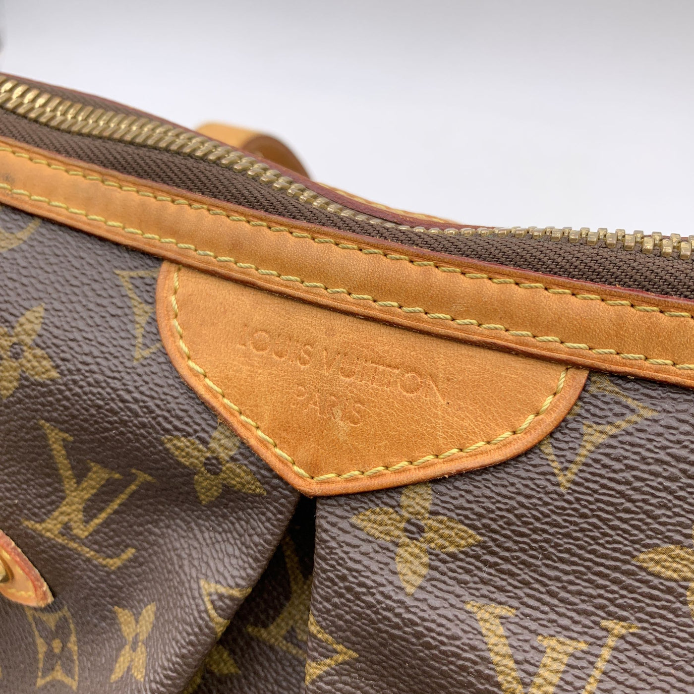 Louis Vuitton Monogram Canvas Palermo GM Tote Bag with Strap