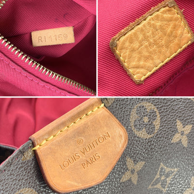 Louis Vuitton Monogram Canvas Graceful PM Shoulder Hobo Bag Tote