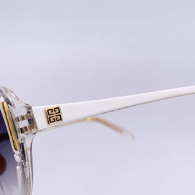 Givenchy Paris Vintage White Sunglasses G 8918 57/15 172