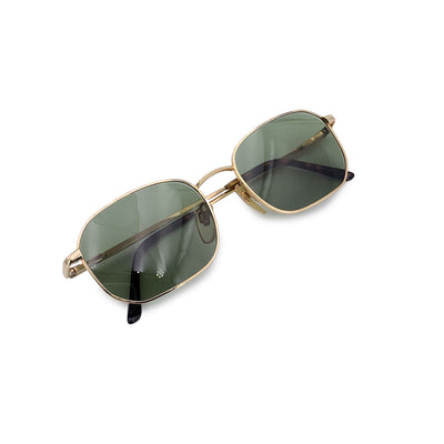 Bulgari Bvlgari Rectangle Sunglasses 109 Gold Metal 53/19 140mm