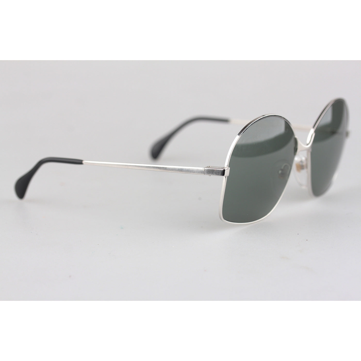 Bausch & Lomb Vintage Silver 1/20 10K GF White Gold Sunglasses 516
