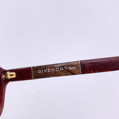 Givenchy Paris Vintage Burgundy Unisex Sunglasses A - 04 53/17 124