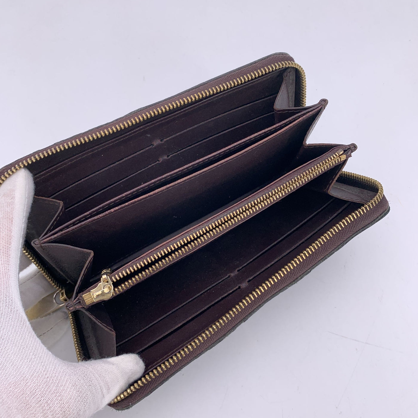 Louis Vuitton Amarante Monogram Vernis Zippy Long Wallet