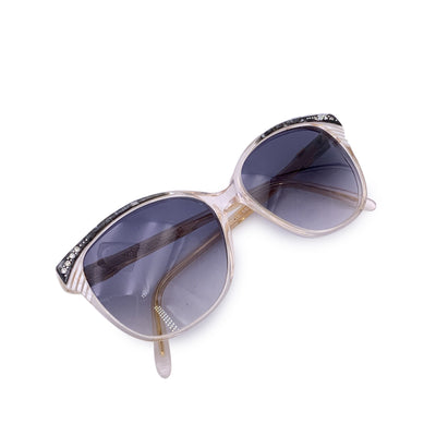 Yves Saint Laurent Vintage Grey White Sunglasses SOPHOCLE 56/14