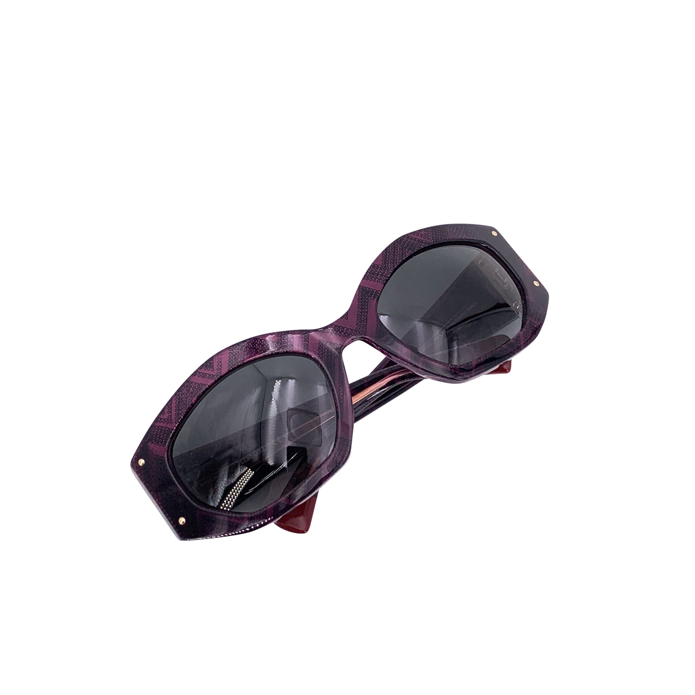 Missoni Purple Inlay Fabric MIS 0001/S EM5 Sunglasses 56/23 125 mm