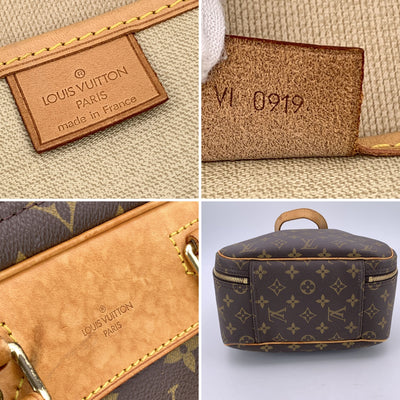 Louis Vuitton Monogram Canvas Excursion Travel Bag Shoe Case M41450