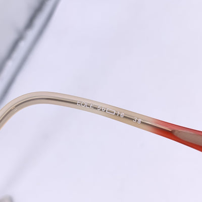 Yves Saint Laurent Vintage White Red EOLE Sunglasses 56/16 140mm