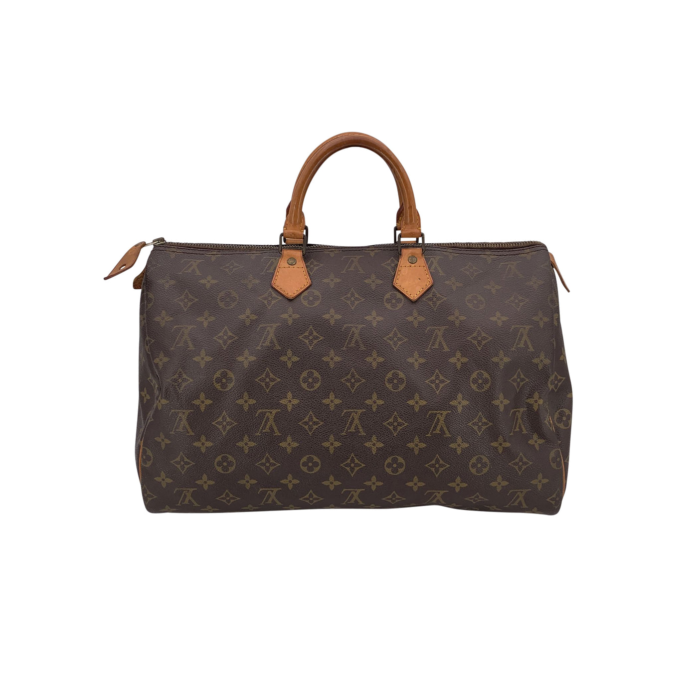 Louis Vuitton Vintage Canvas Monogram Speedy 40 Bag Satchel