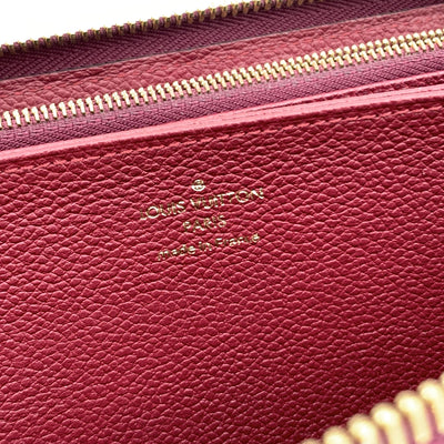 Louis Vuitton Purple Monogram Empreinte Leather Long Zippy Wallet