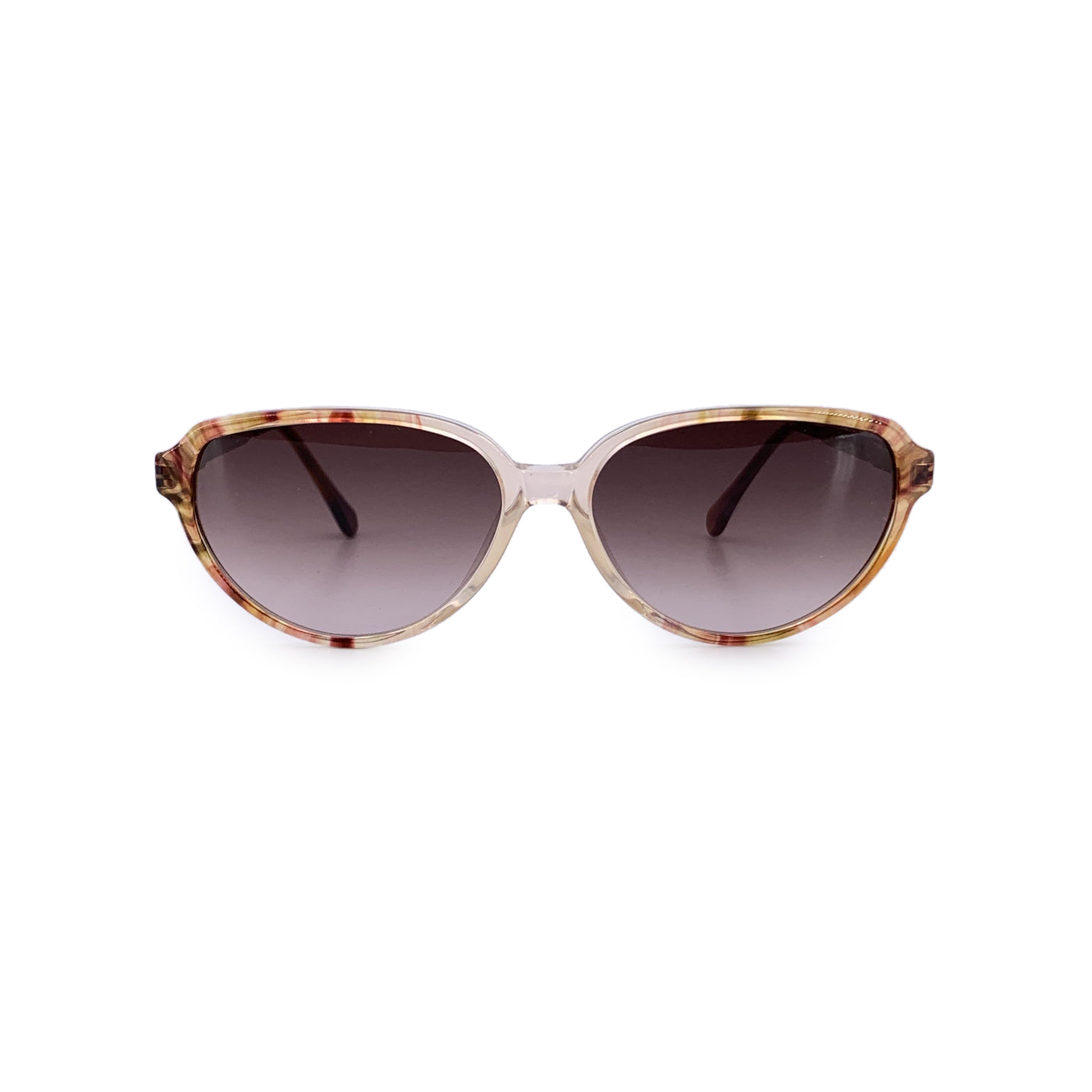 Gucci Vintage Clear Brown Sunglasses GG 2186 55/15 140mm
