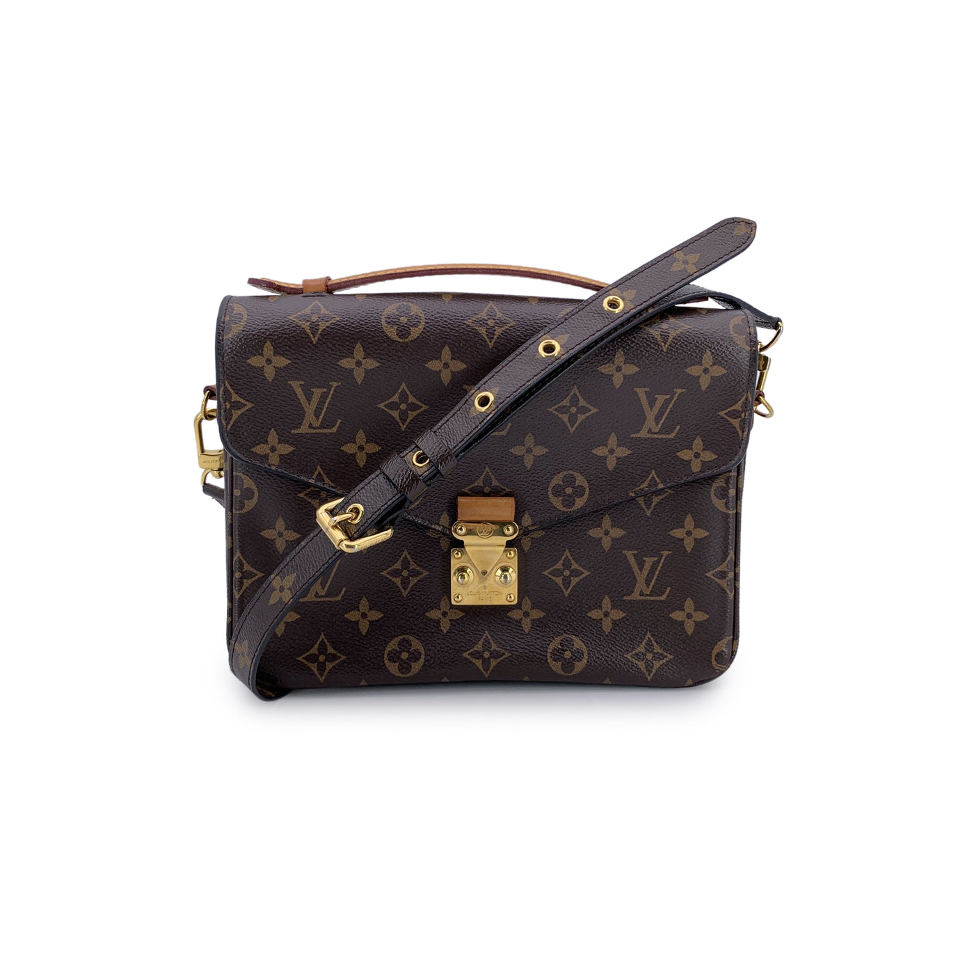 Louis Vuitton Monogram Canvas Pochette Metis Handbag Shoulder Bag