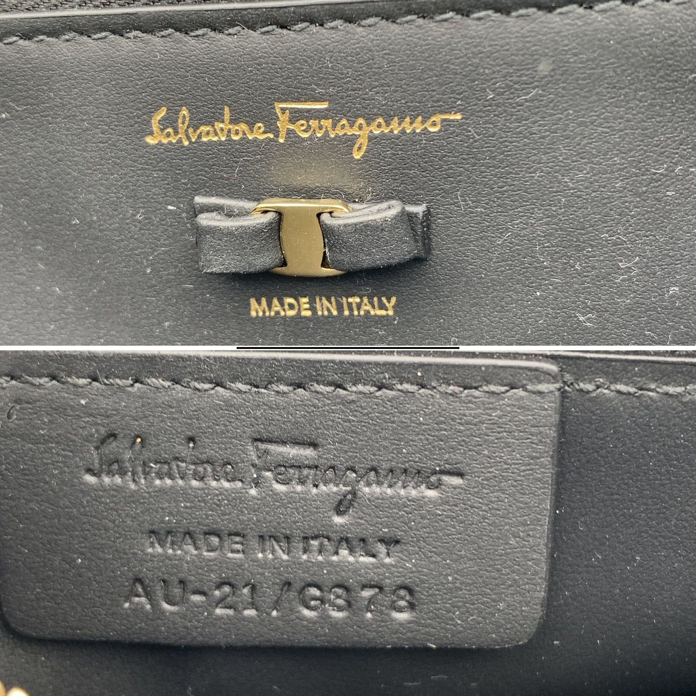 Salvatore Ferragamo Burgundy Leather Vara Bow Flap Shoulder Bag