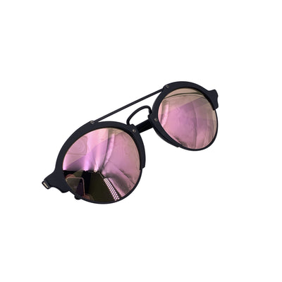Illesteva Black Round Unisex Sunglasses Milan 2 54/23 135 mm Boxed