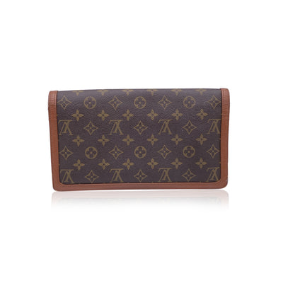 Louis Vuitton Vintage Monogram Canvas Pochette Dame Clutch Bag