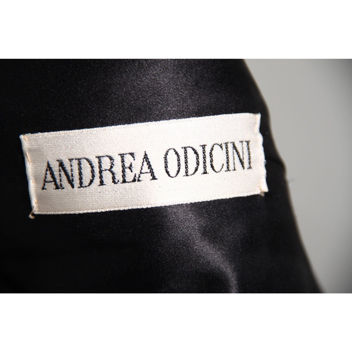 Andrea Odicini Vintage Black Velvet Red Tartan Coat Robe Manteau