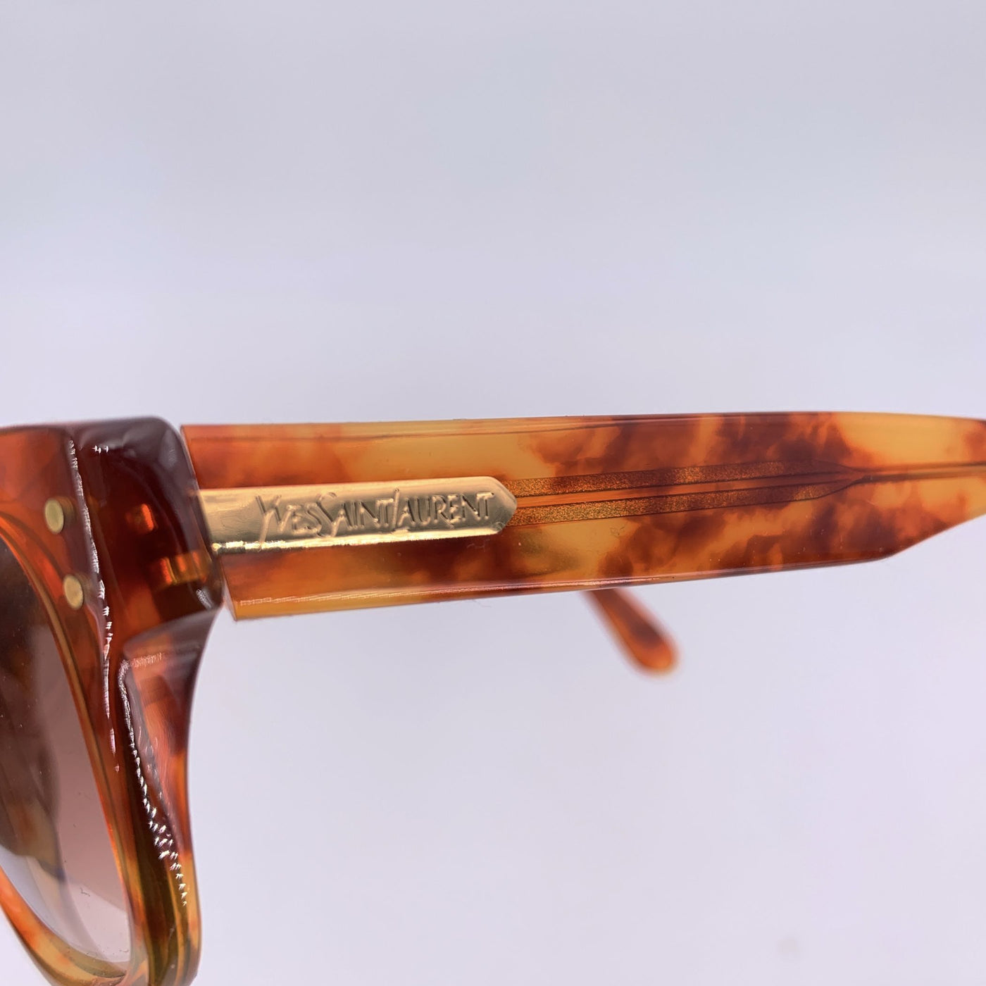 Yves Saint Laurent Vintage Rectangle Sunglasses THEOPHANE 55/22 140mm