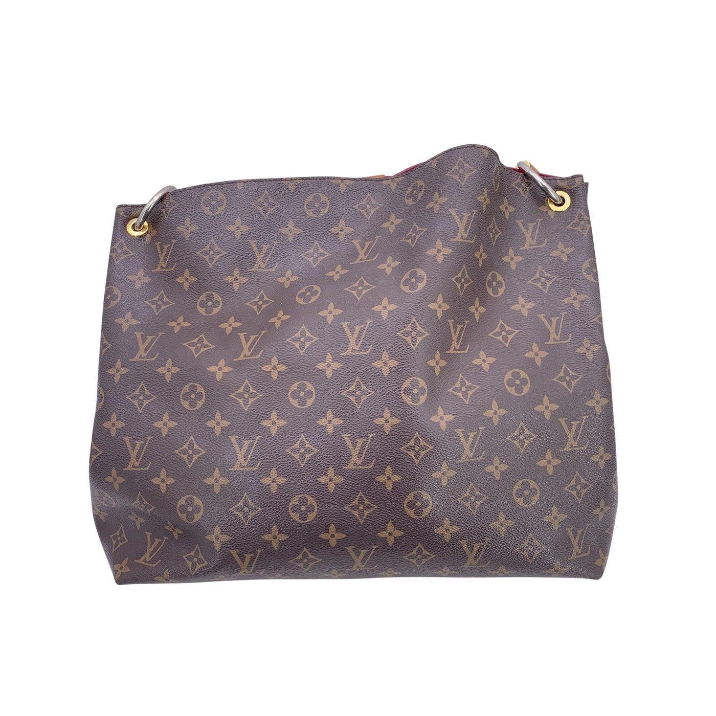 Louis Vuitton Monogram Canvas Graceful PM Shoulder Hobo Bag Tote