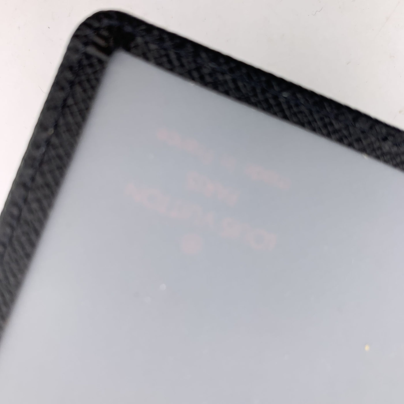Louis Vuitton Vintage Black Taiga Leather ID Document Holder