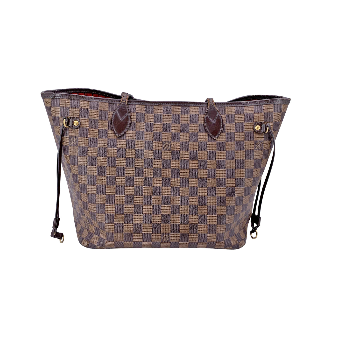 Louis Vuitton Brown Damier Ebene Canvas Neverfull MM Tote Bag