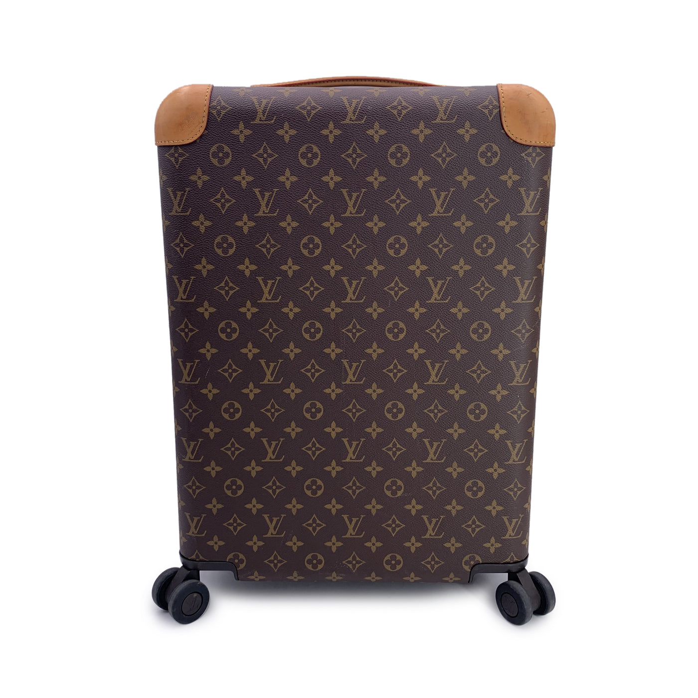 Louis Vuitton Monogram Trolley Horizon 55 Rolling Suitcase Beige