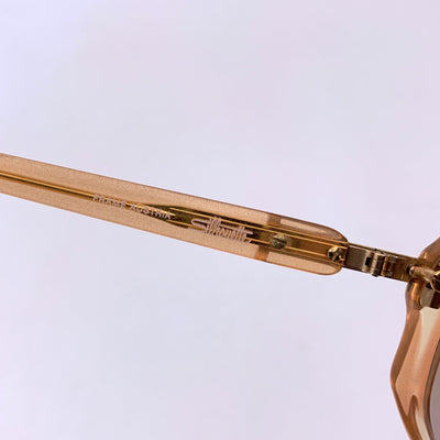 Silhouette Vintage Rectangle Beige Sunglasses M1208 56/13 135mm