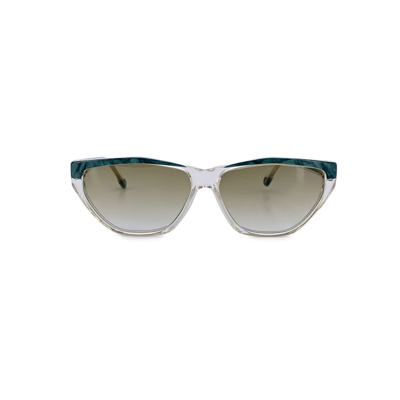 Yves Saint Laurent Vintage Green Harpies Sunglasses 60/13 140mm