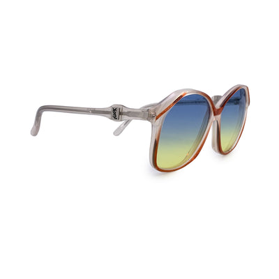 Yves Saint Laurent Vintage White Red Diane Sunglasses 54/16 140mm