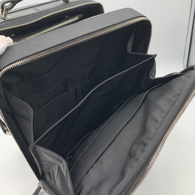 Prada Black Nylon Rolling Suitcase Wheeled Travel Bag Trolley