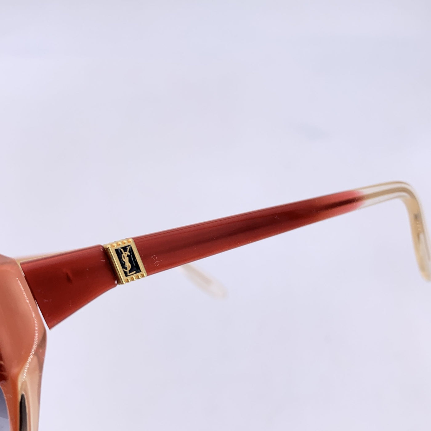 Yves Saint Laurent Vintage Red Sunglasses ISMENE 58/14 140mm