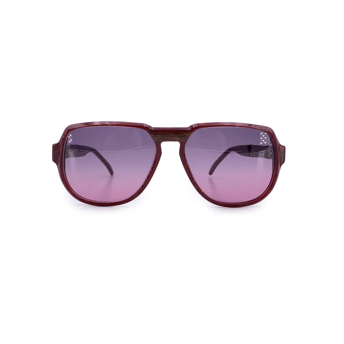 Givenchy Paris Vintage Burgundy Unisex Sunglasses A - 04 53/17 124