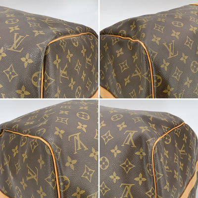 Louis Vuitton Vintage Monogram Canvas Keepall 55 Travel Duffle Bag