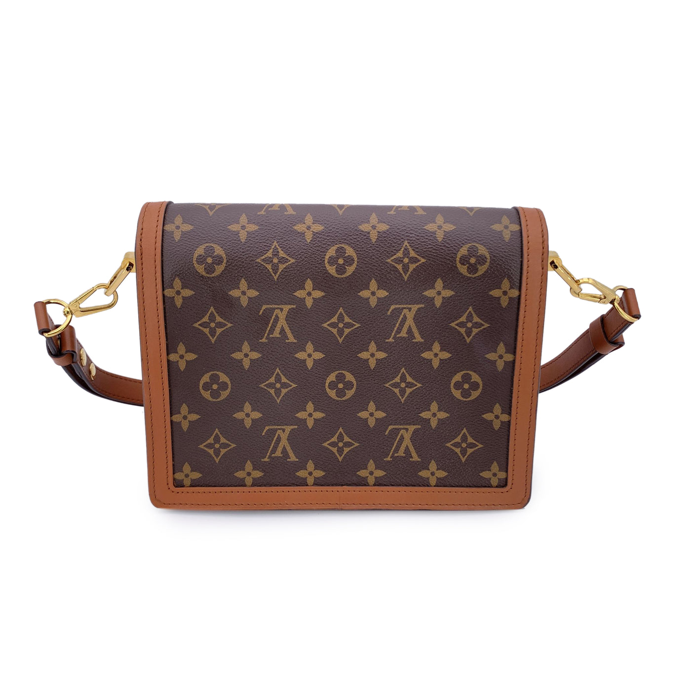 Louis Vuitton Monogram Reverse Dauphine MM Shoulder Bag M45958