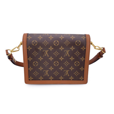 Louis Vuitton Monogram Reverse Dauphine MM Shoulder Bag M45958