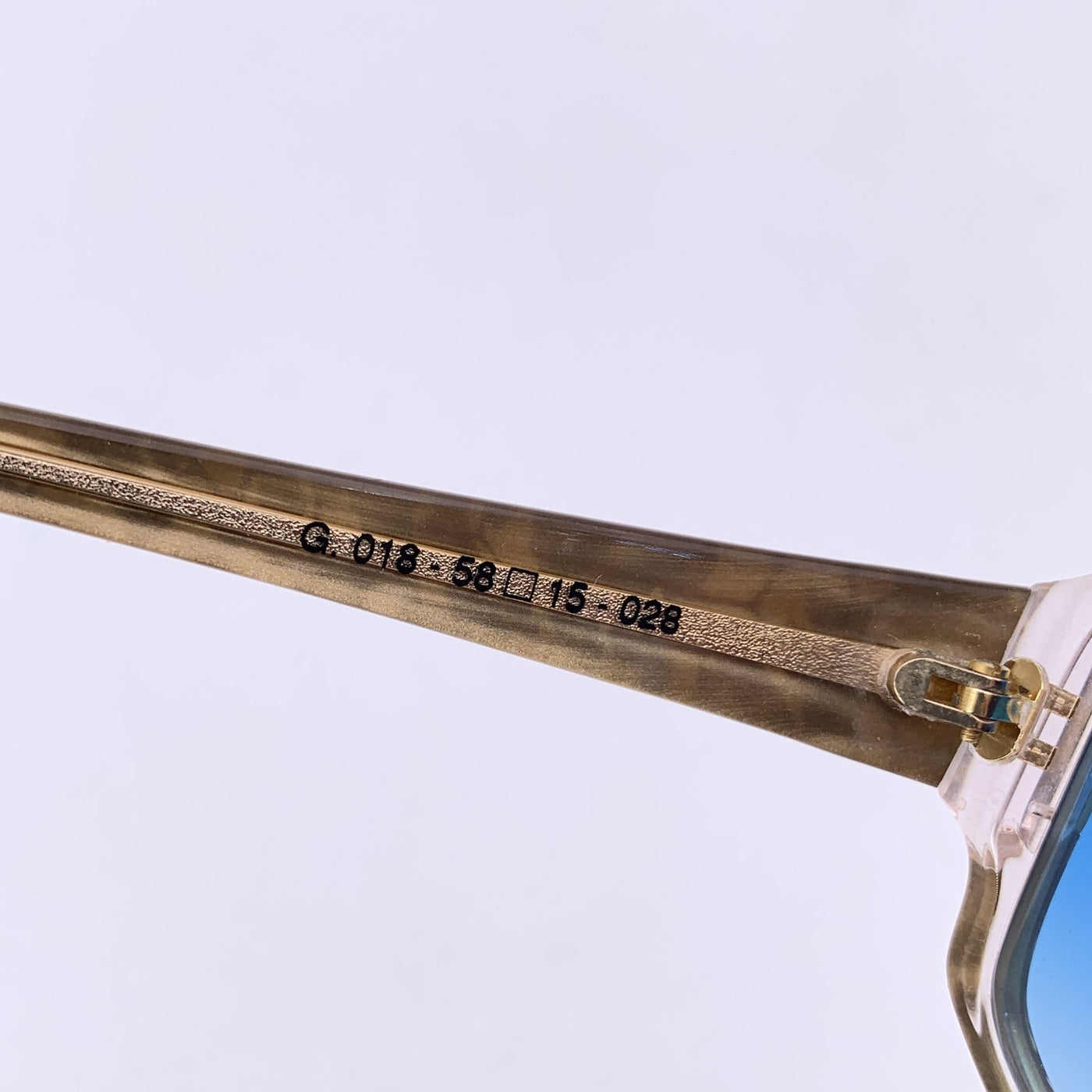 Givenchy Paris Vintage Blue Women Sunglasses G 018 58/15 028