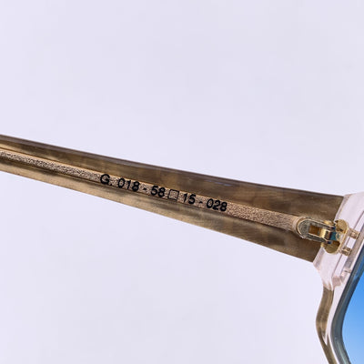 Givenchy Paris Vintage Blue Women Sunglasses G 018 58/15 028