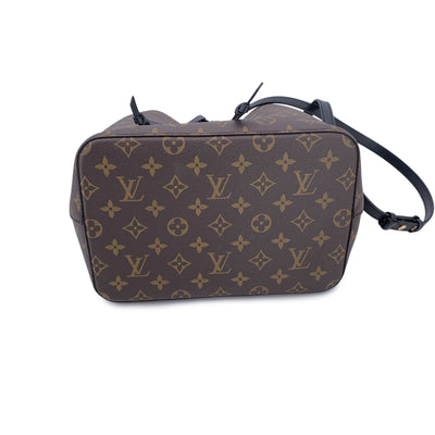 Louis Vuitton Monogram NeoNoe Bucket Shoulder Bag Black M44020