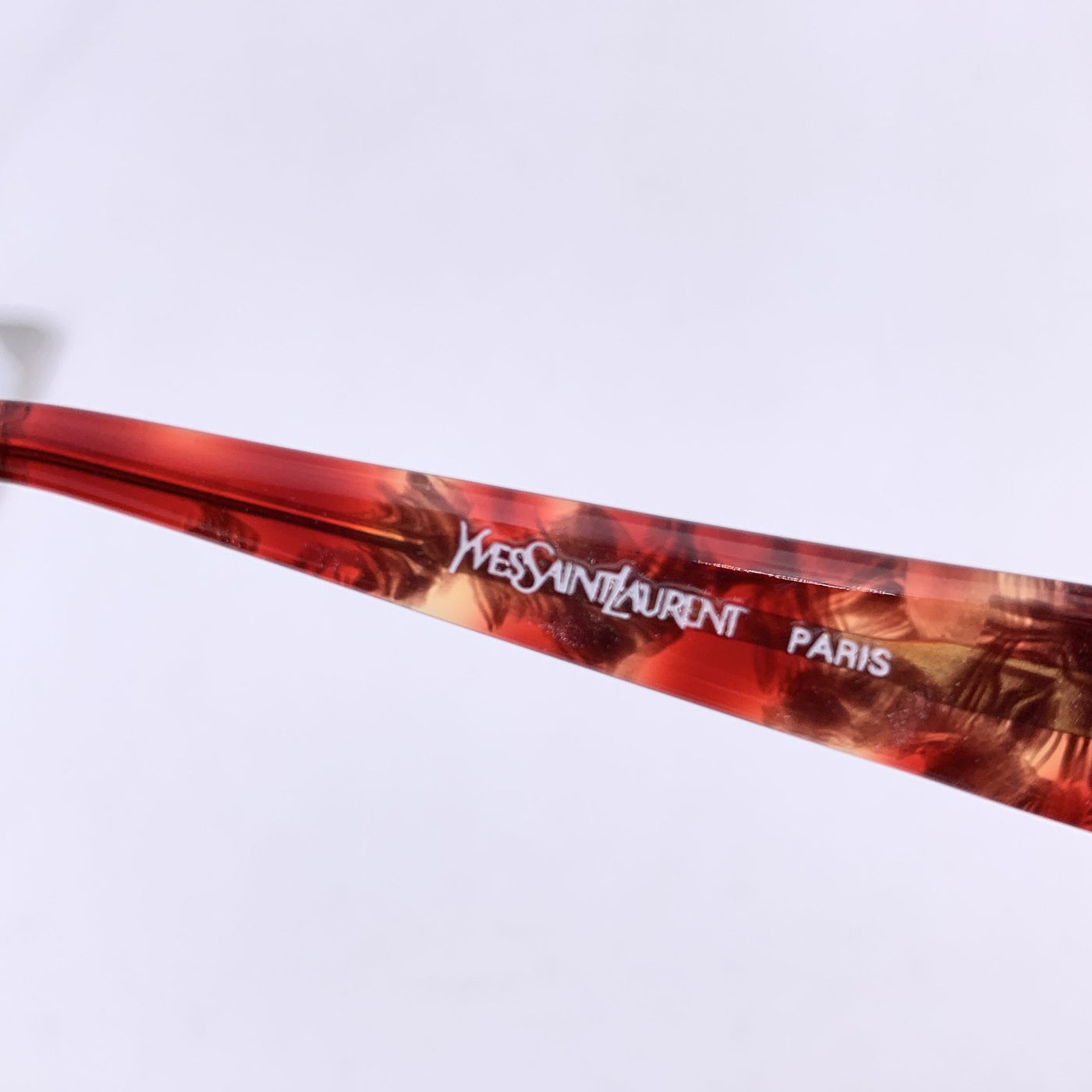 Yves Saint Laurent Vintage Reddish Brown Sunglasses 8910 P128