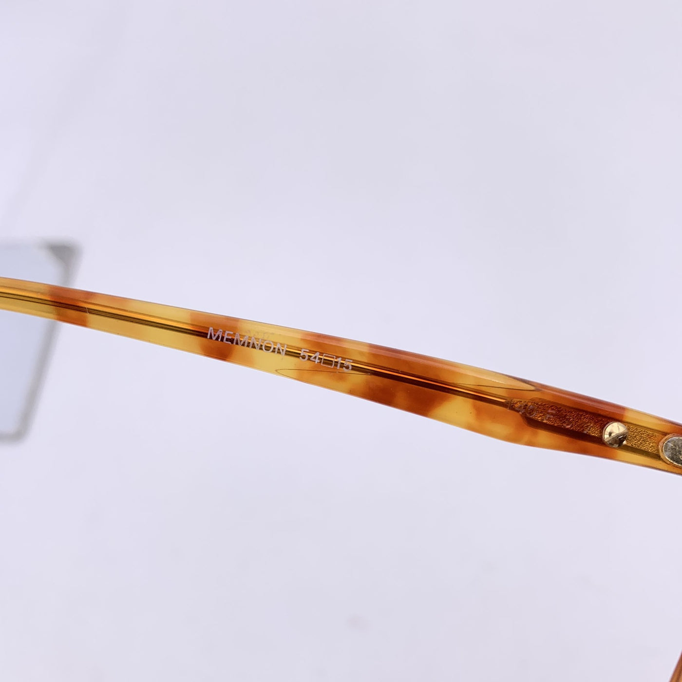 Yves Saint Laurent Vintage Light Brown Havana Sunglasses MEMNON 54/15