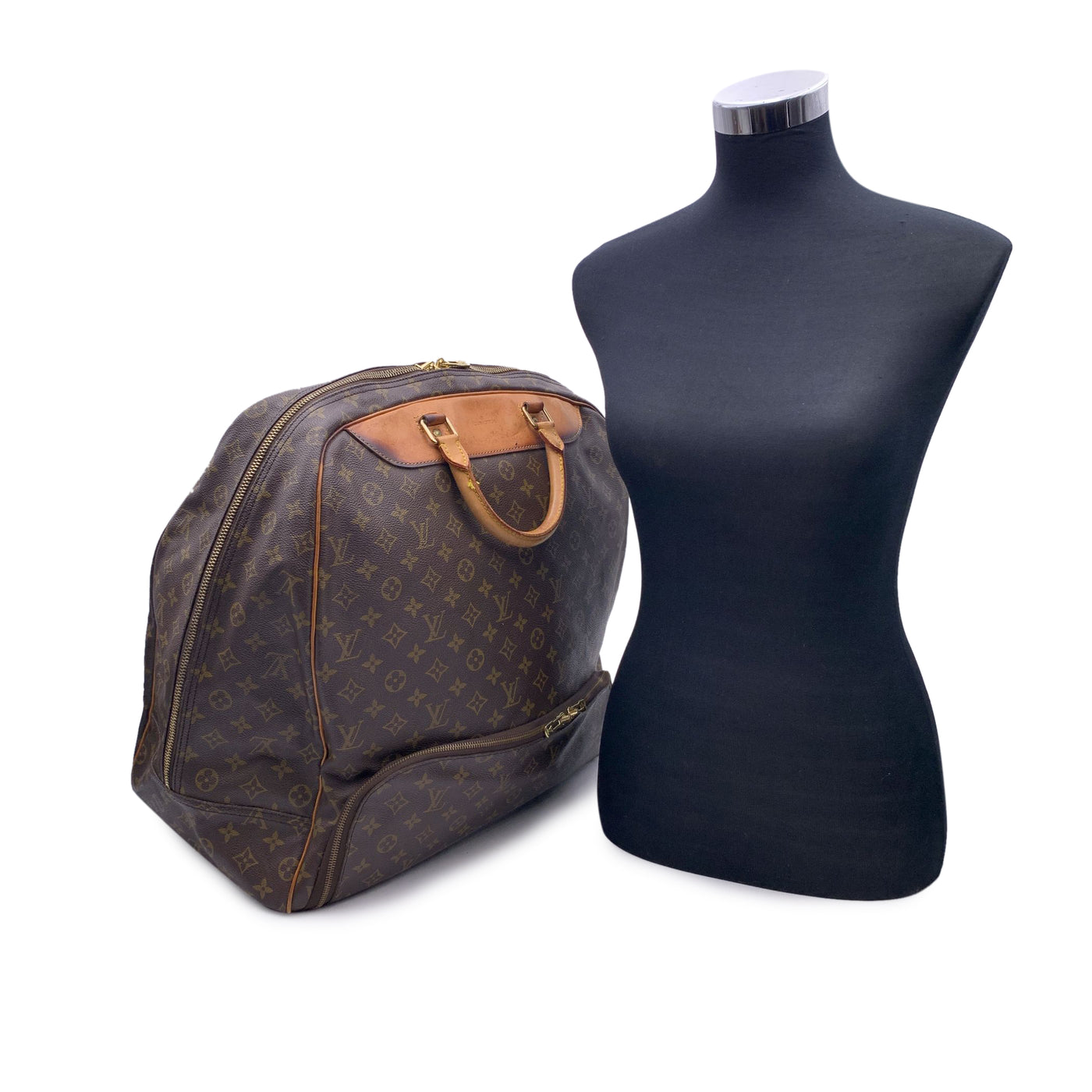 Louis Vuitton Vintage Monogram Canvas Evasion Soft Travel Bag