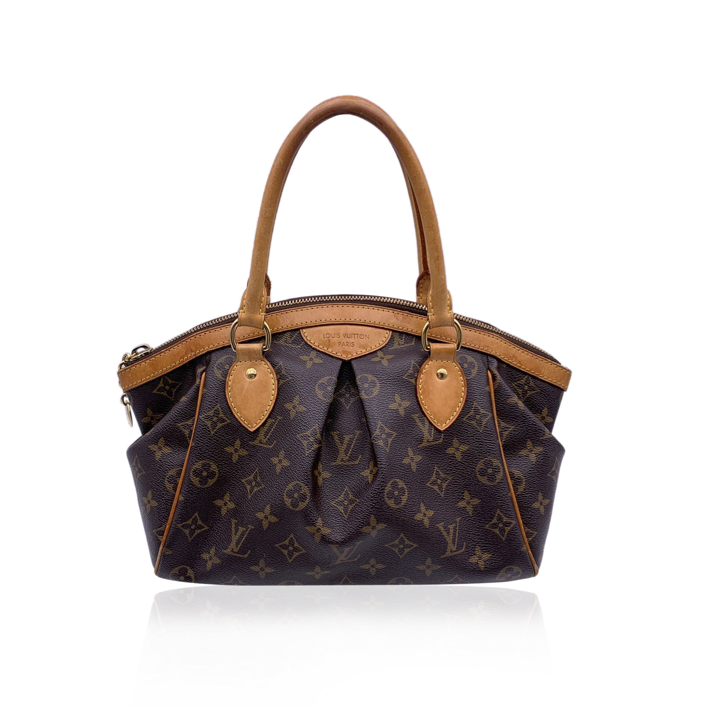 Louis Vuitton Brown Monogram Canvas Tivoli PM Satchel Bag