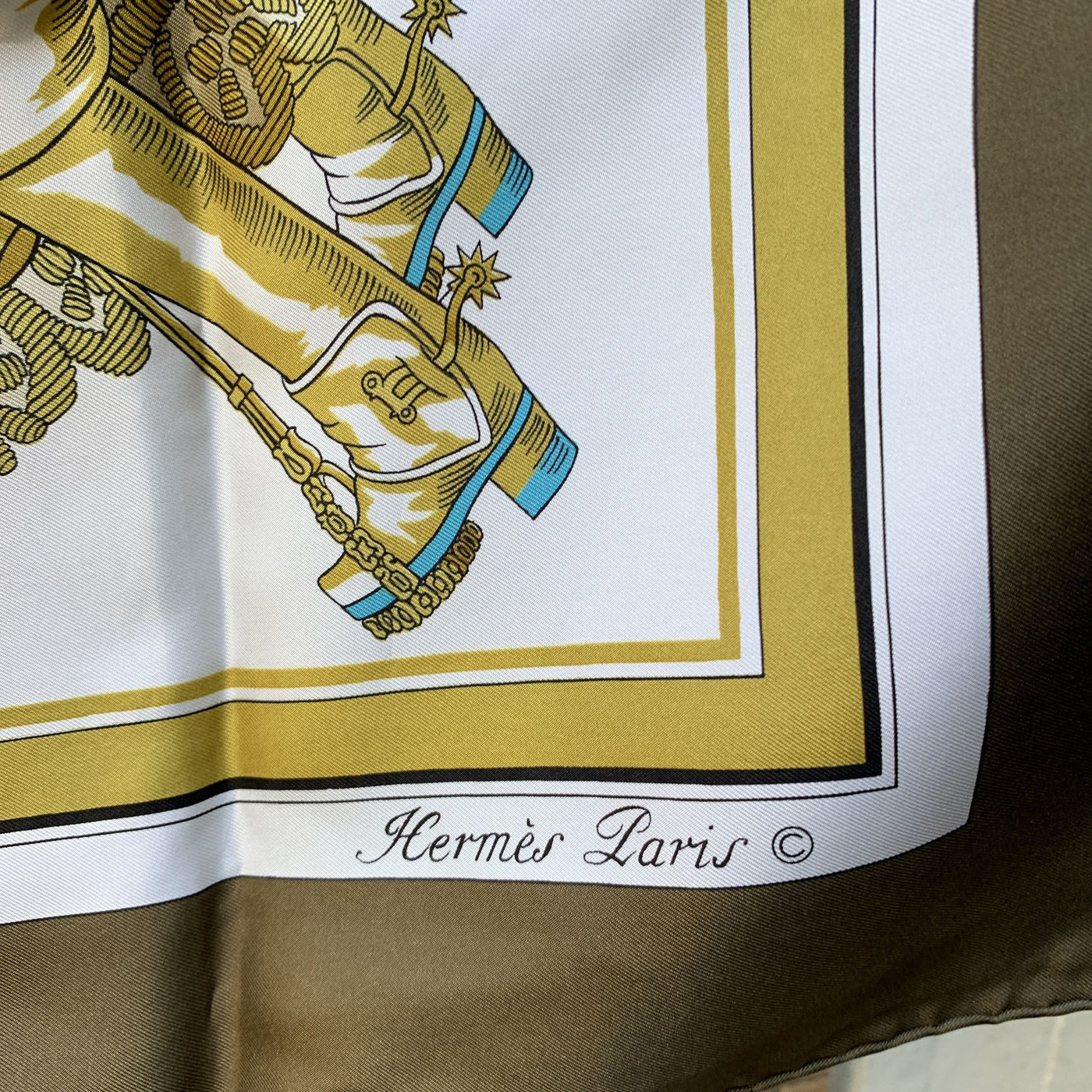Hermes Vintage Silk Scarf Versailles Le Pavè Du Roy 1954 Hugo Grygkar