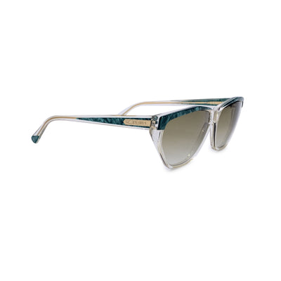 Yves Saint Laurent Vintage Green Harpies Sunglasses 60/13 140mm