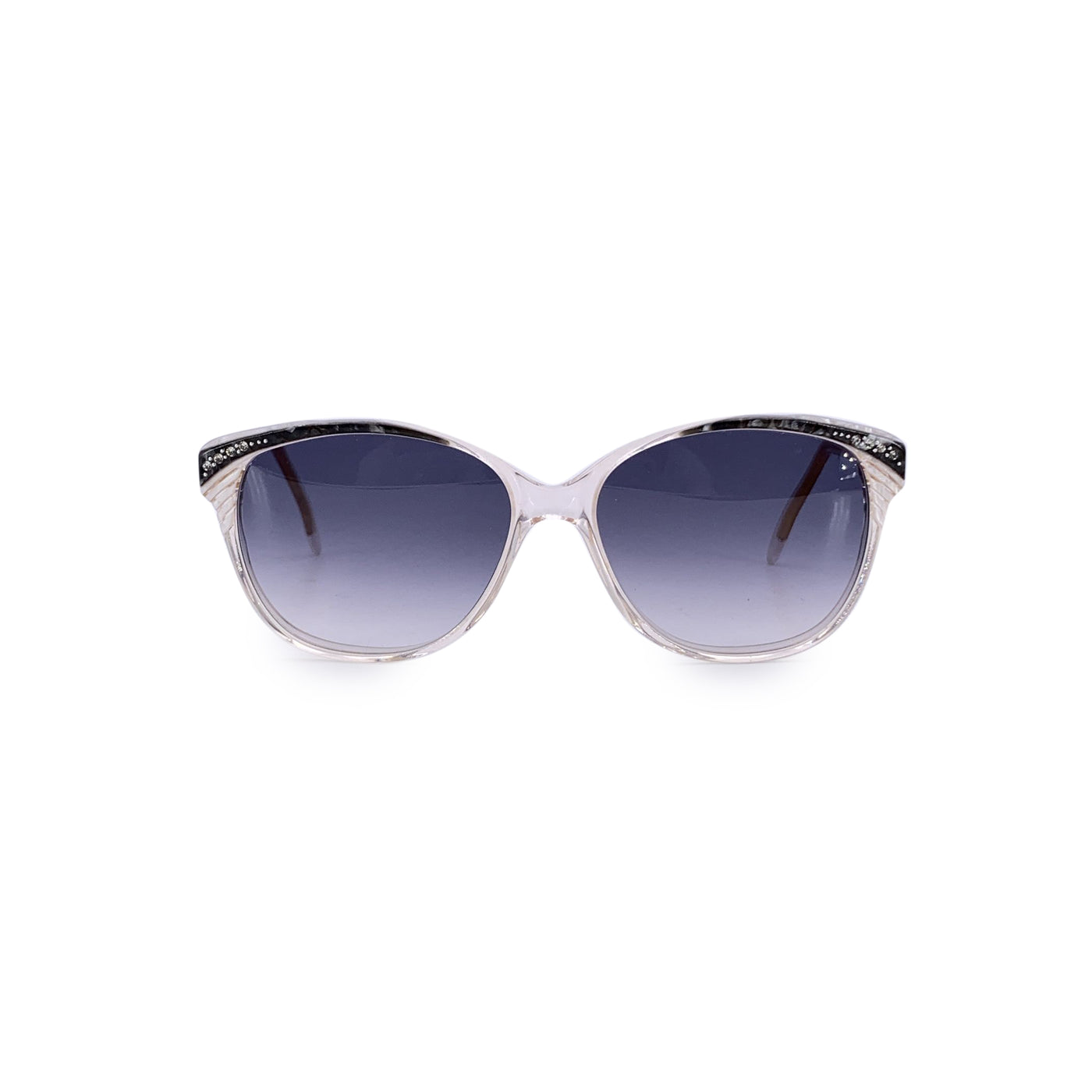 Yves Saint Laurent Vintage Grey White Sunglasses SOPHOCLE 56/14