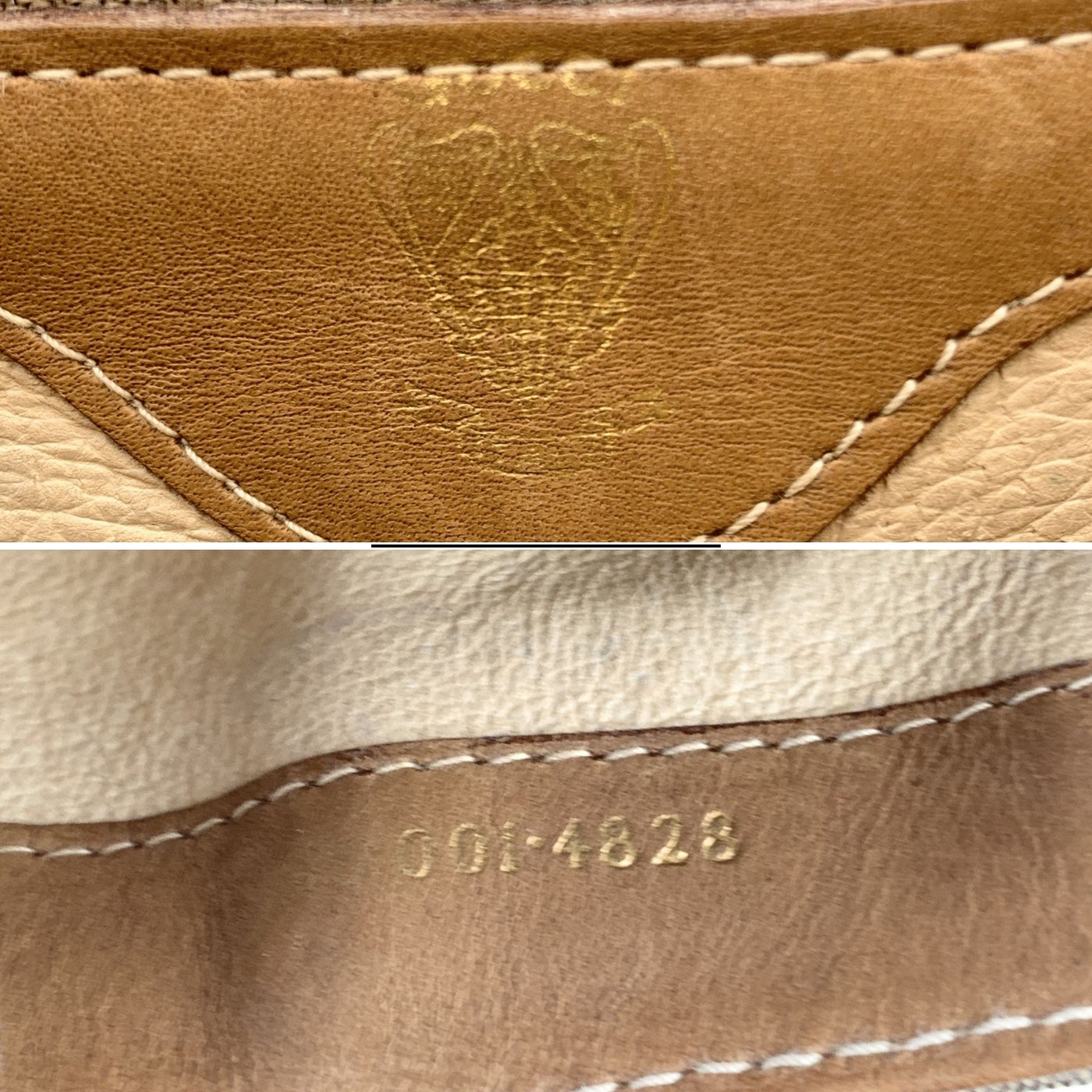 Gucci Vintage Beige Monogram Canvas and Leather Flap Shoulder Bag