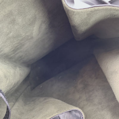 Louis Vuitton Vintage Black Epi Leather Sac d'Epaule Bucket Bag