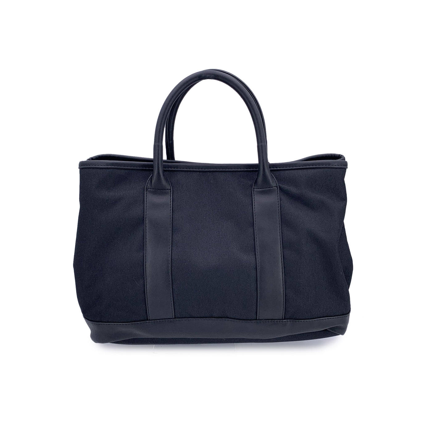 Yves Saint Laurent Pour Homme Vintage Black Nylon Tote Bag